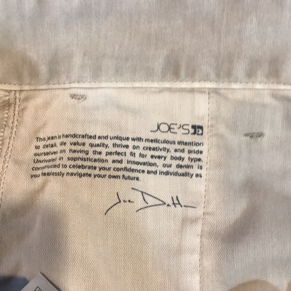 Joe’s Men’s Khaki Tan Distressed Slim Straight Leg  Shorts-Size 29 - Picture 7 of 8